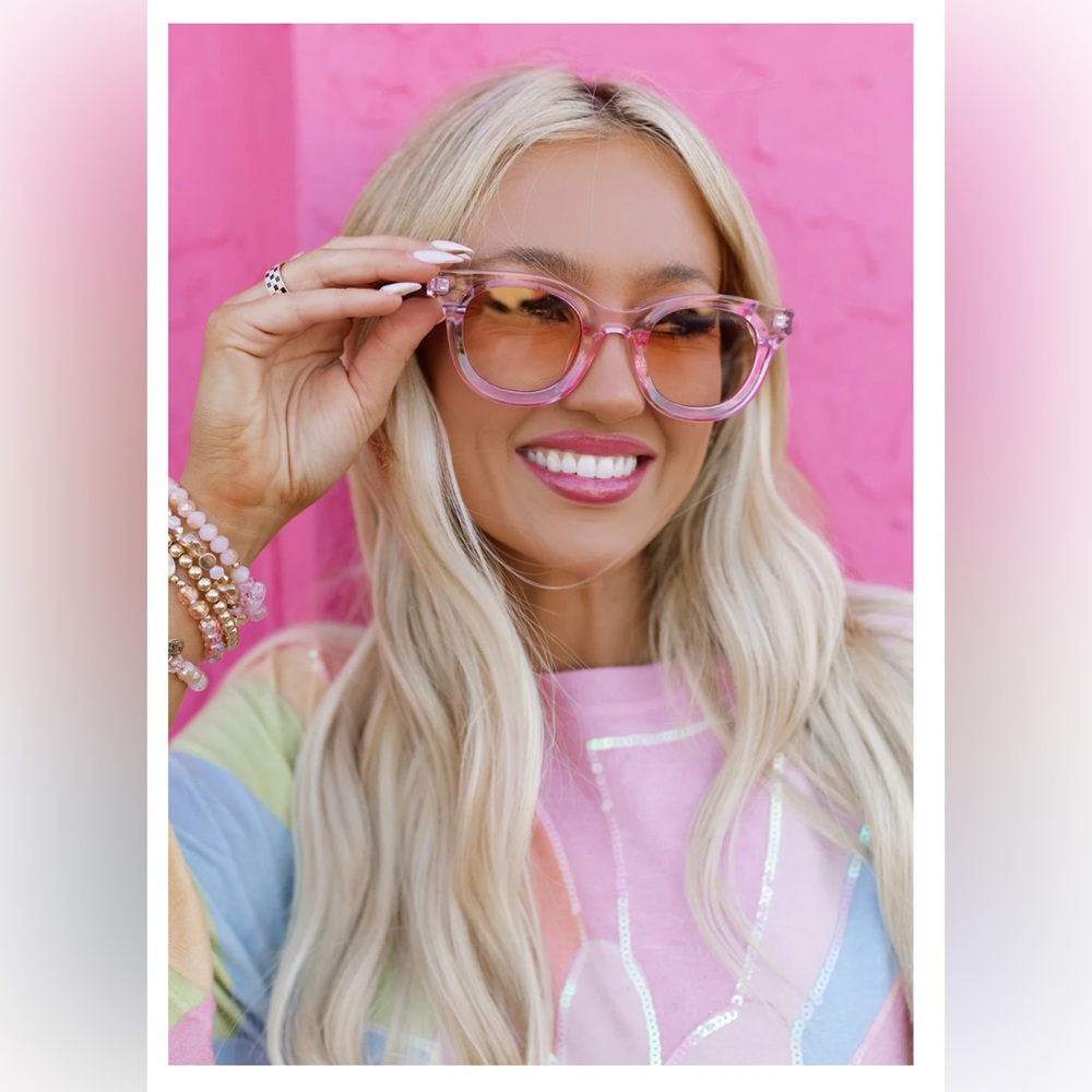 Freyrs pink sunglasses NWOT